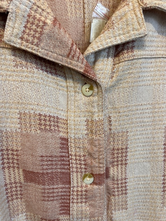 We The Free Pink Plaid Button-Front Jacket - Picture 4 of 8